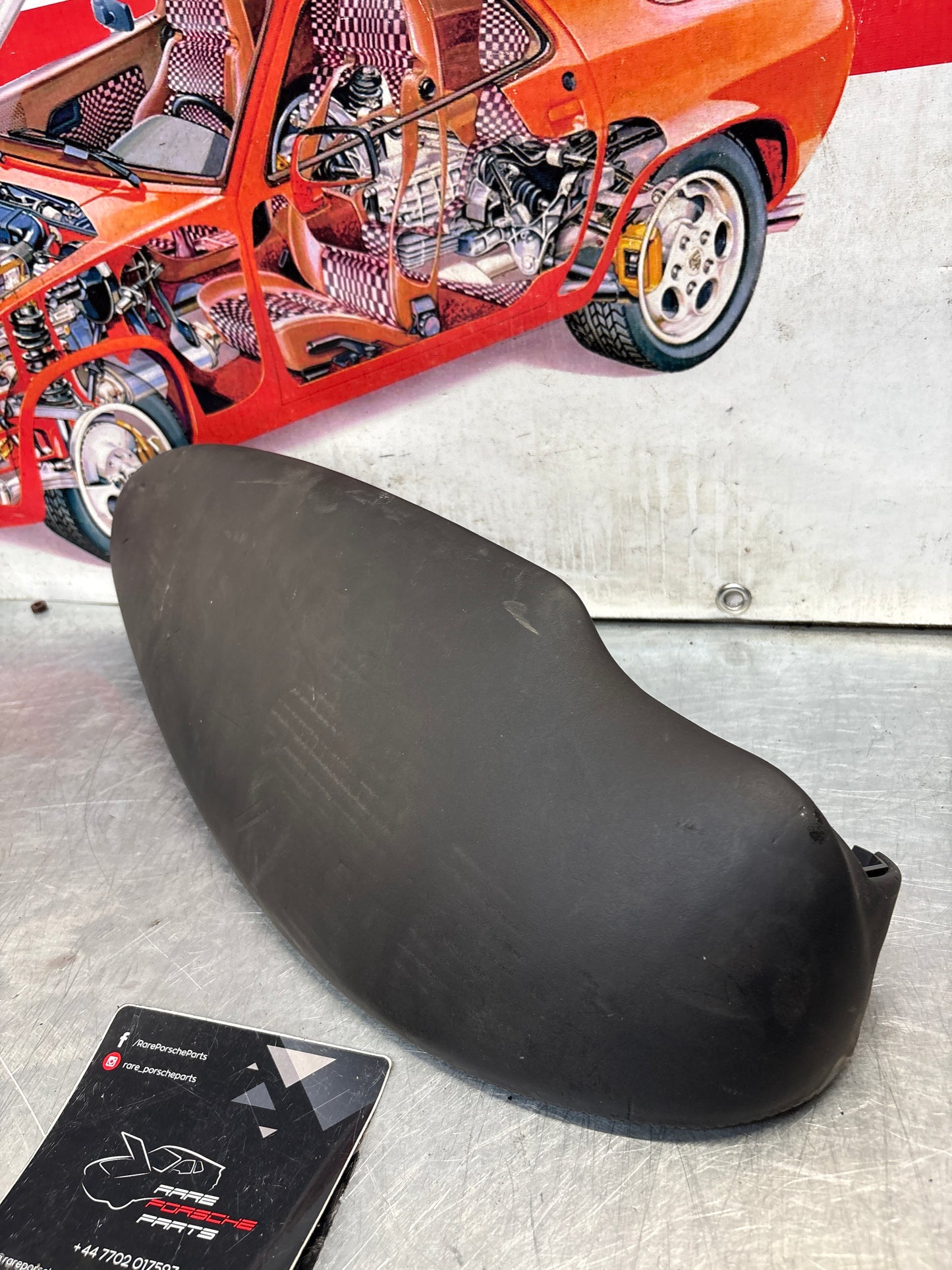 Porsche 911 996 RHD dasboard cluster trim, used, black 99655205902