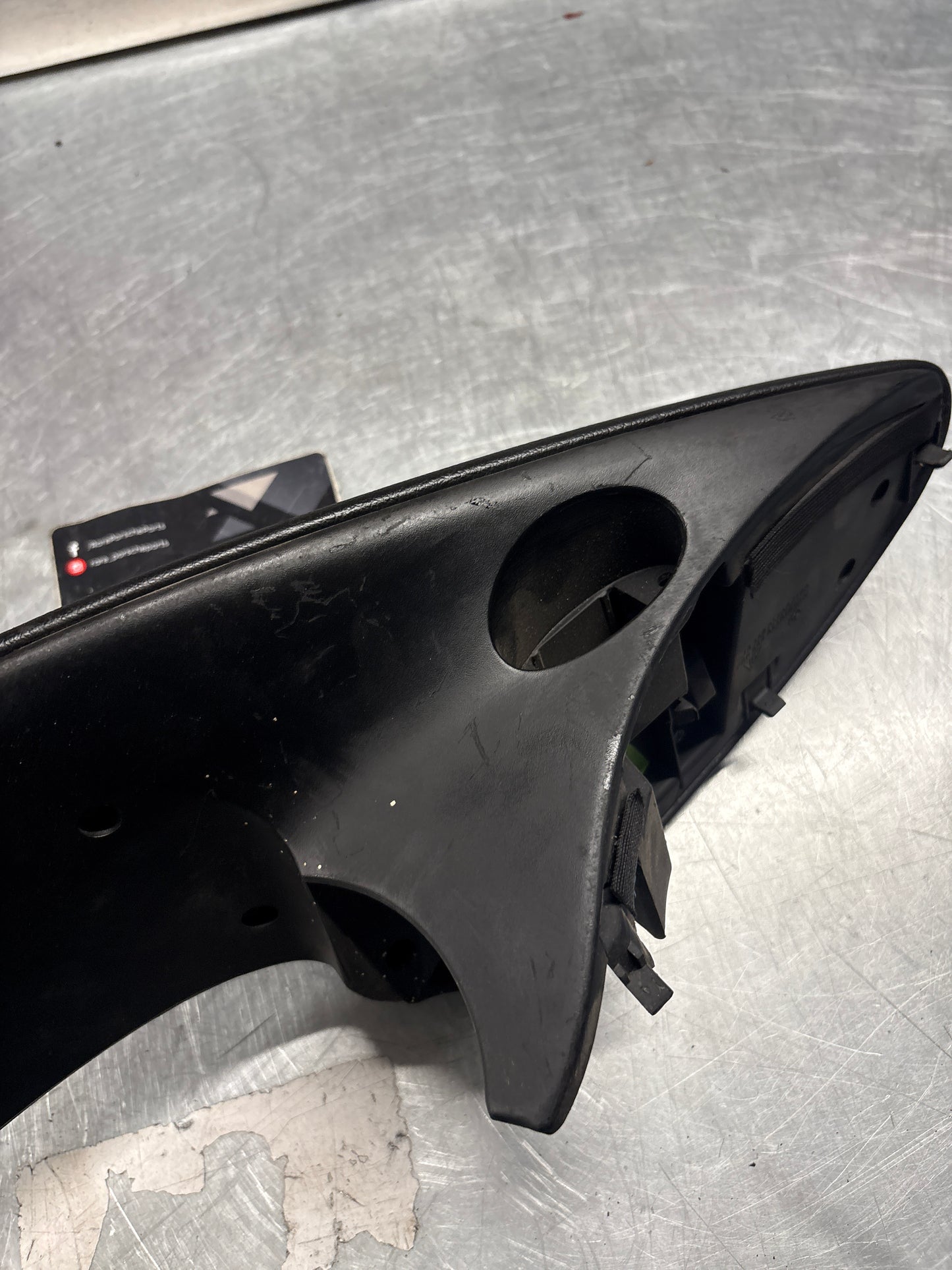 Porsche Boxster 986 dashboard cluster trim,black used 98655205500 / 98655205501