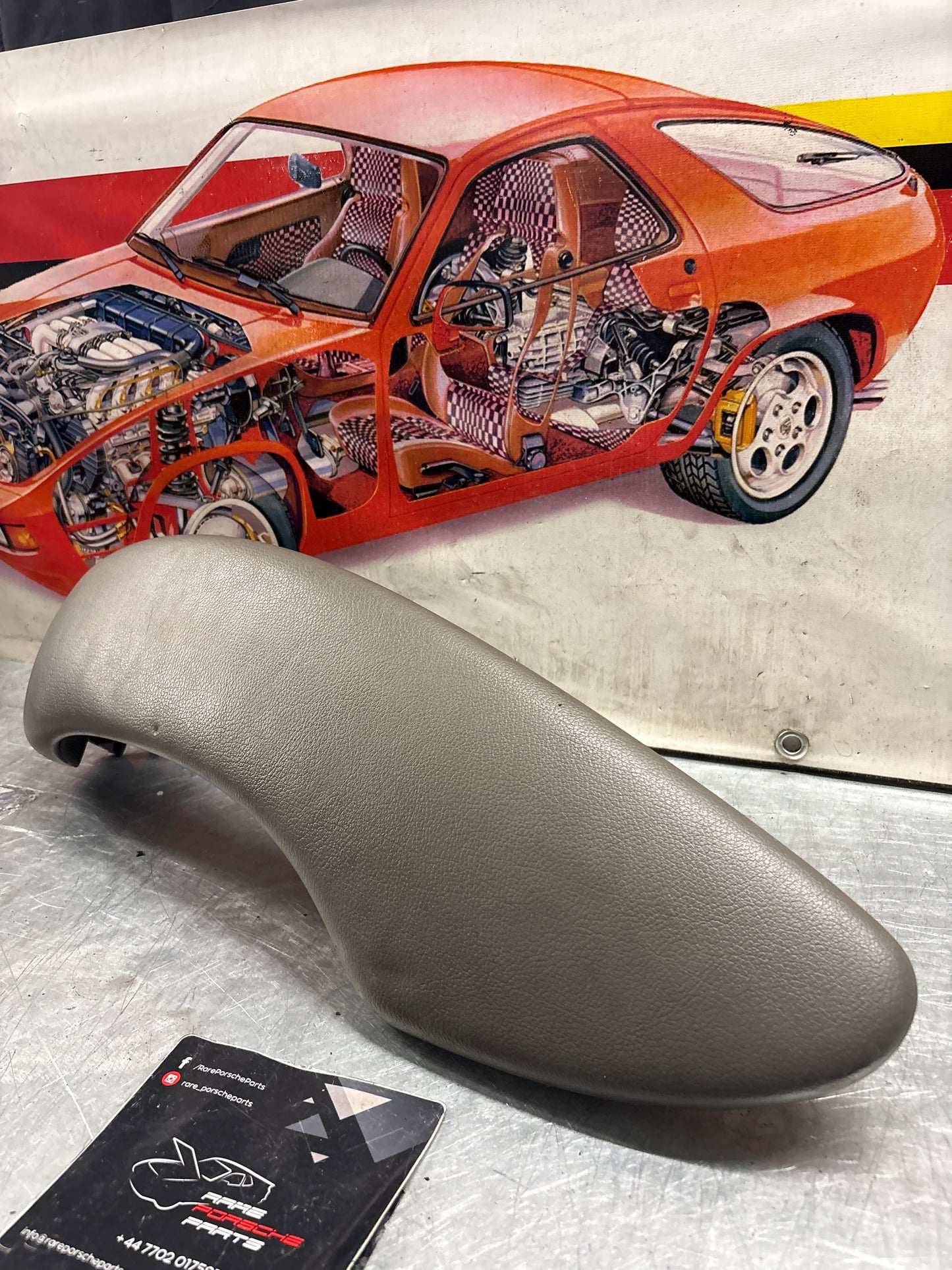 Porsche Boxster 986 RHD dashboard cluster trim,grey used 98655205600 / 98655205601