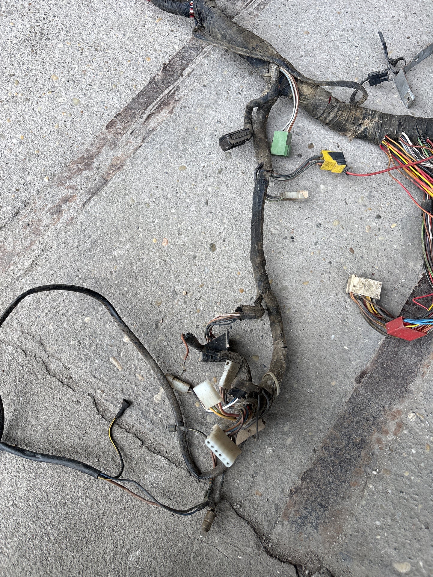 Porsche 928 S interior wiring loom, LHD 92861200321