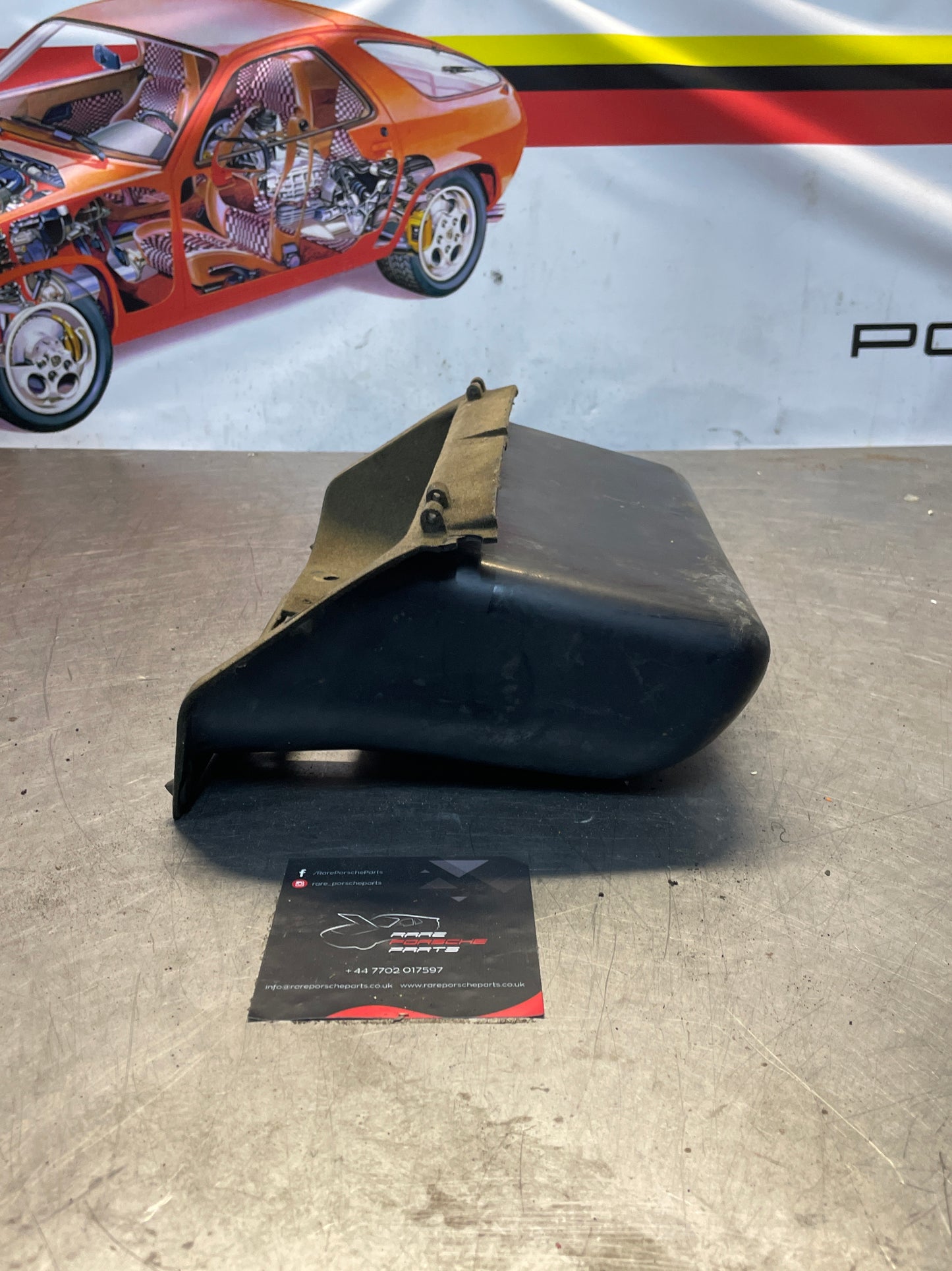 Porsche 924 glovebox, grey used 477857095A