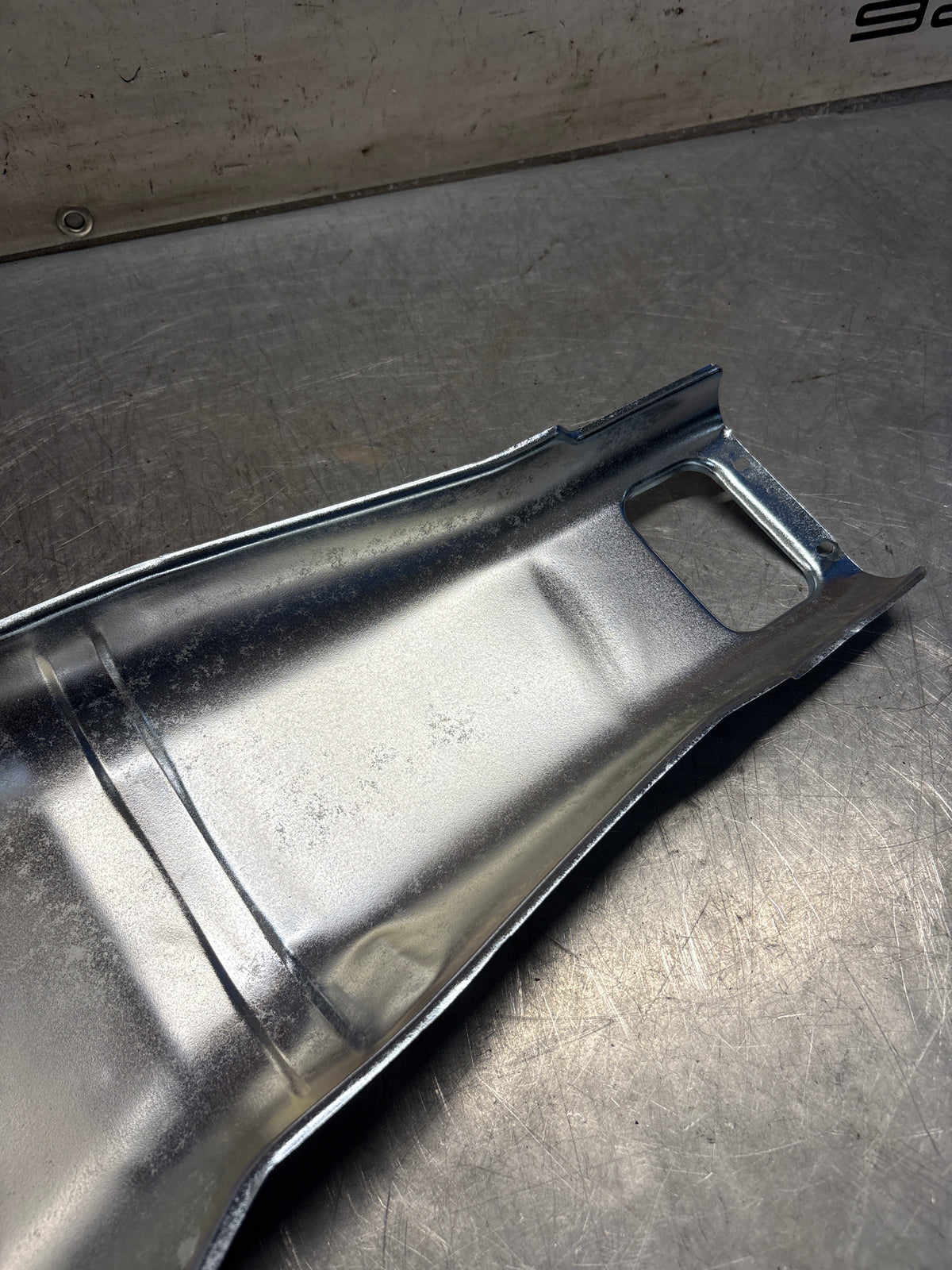 Porsche 928 heat protection plate, later type 92850449101, refurbished