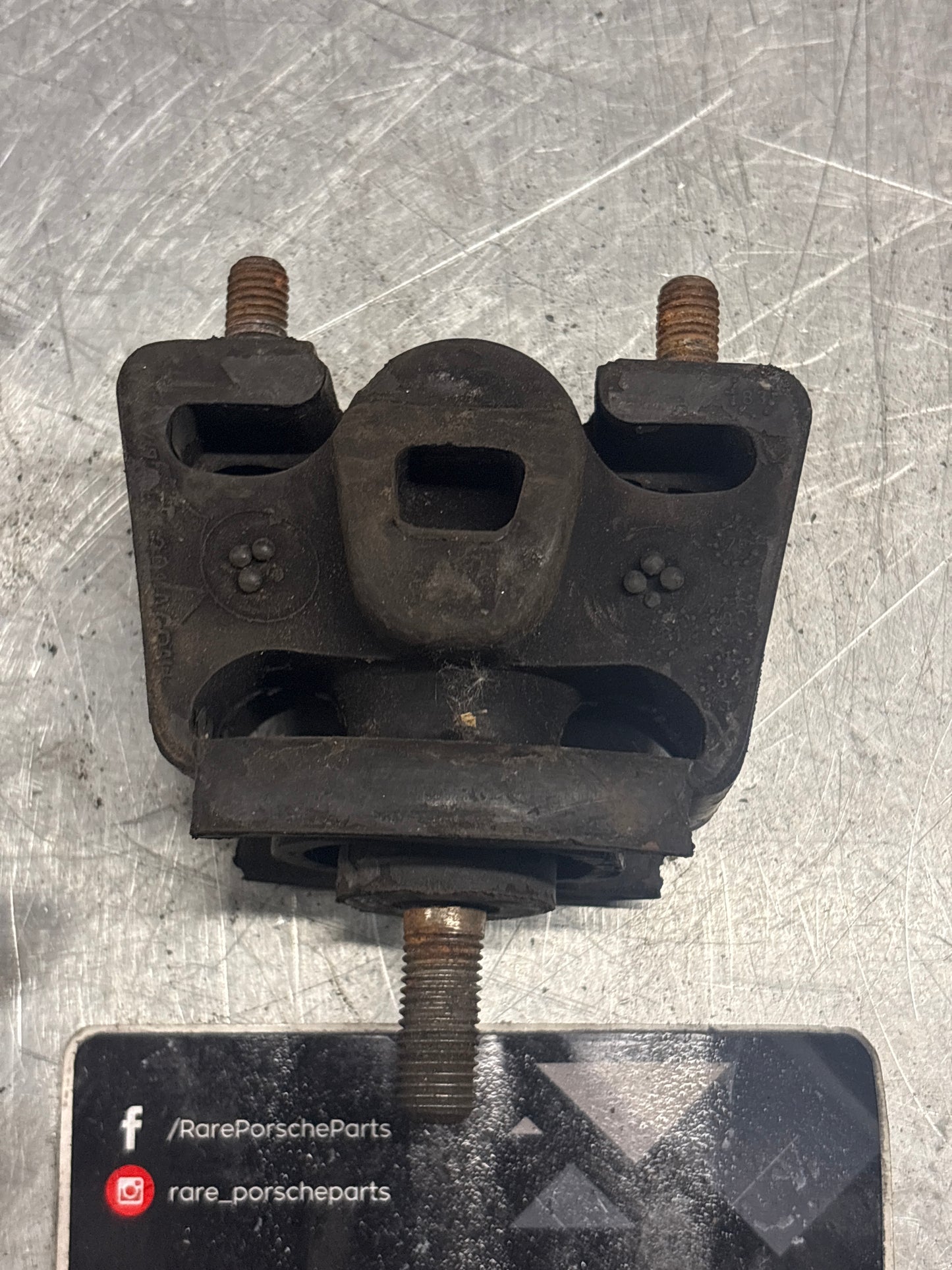 Porsche 924 Rubber engine mount, used. 477199301 / 477199301A