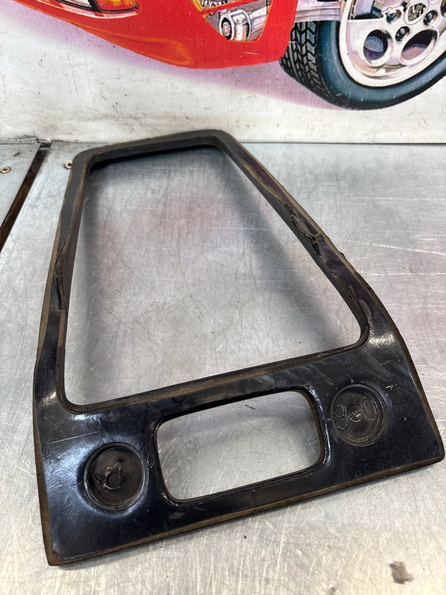Porsche 928 Centre Console Gear Stick Surround Trim 92855204708 Black used
