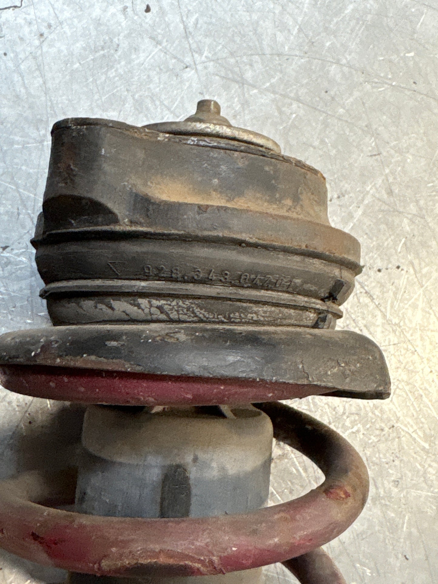 Porsche 928 front shock absorber, used 92834305504