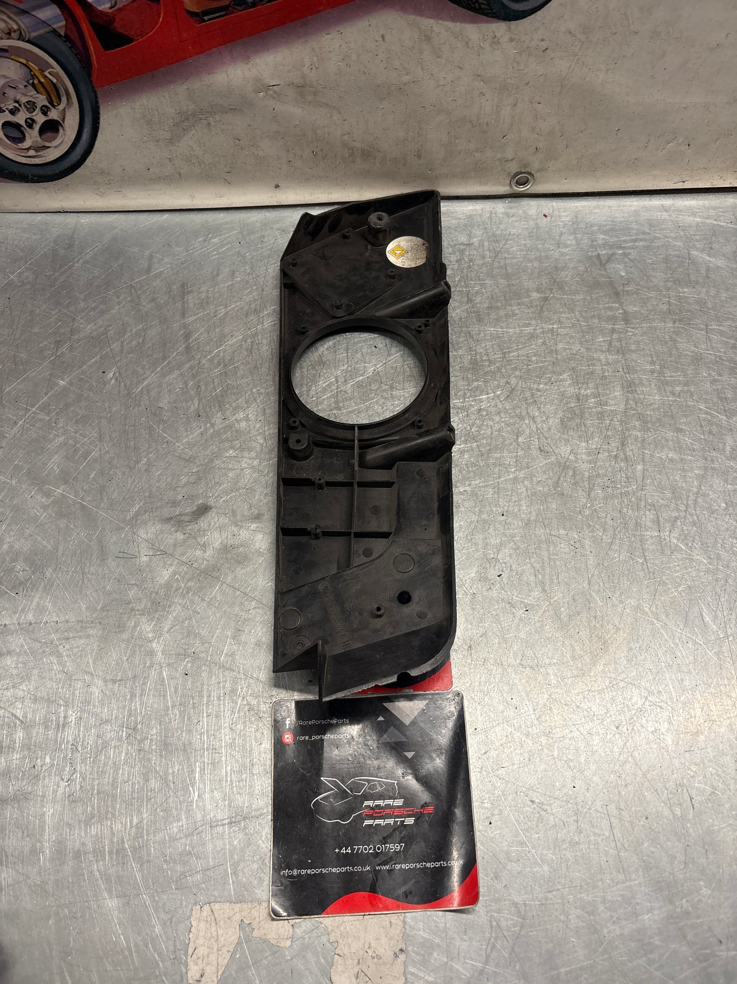 Porsche 944 right speaker board housing, used 94455514401