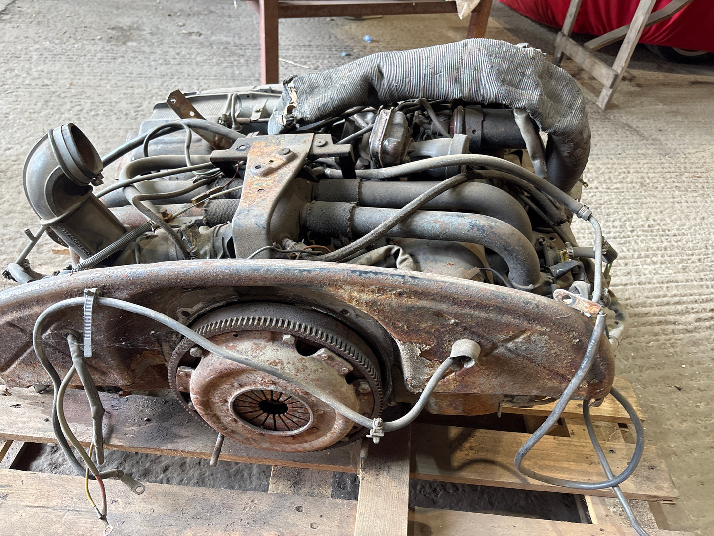 Porsche 914 1.7 complete Engine, seized, spares or repair