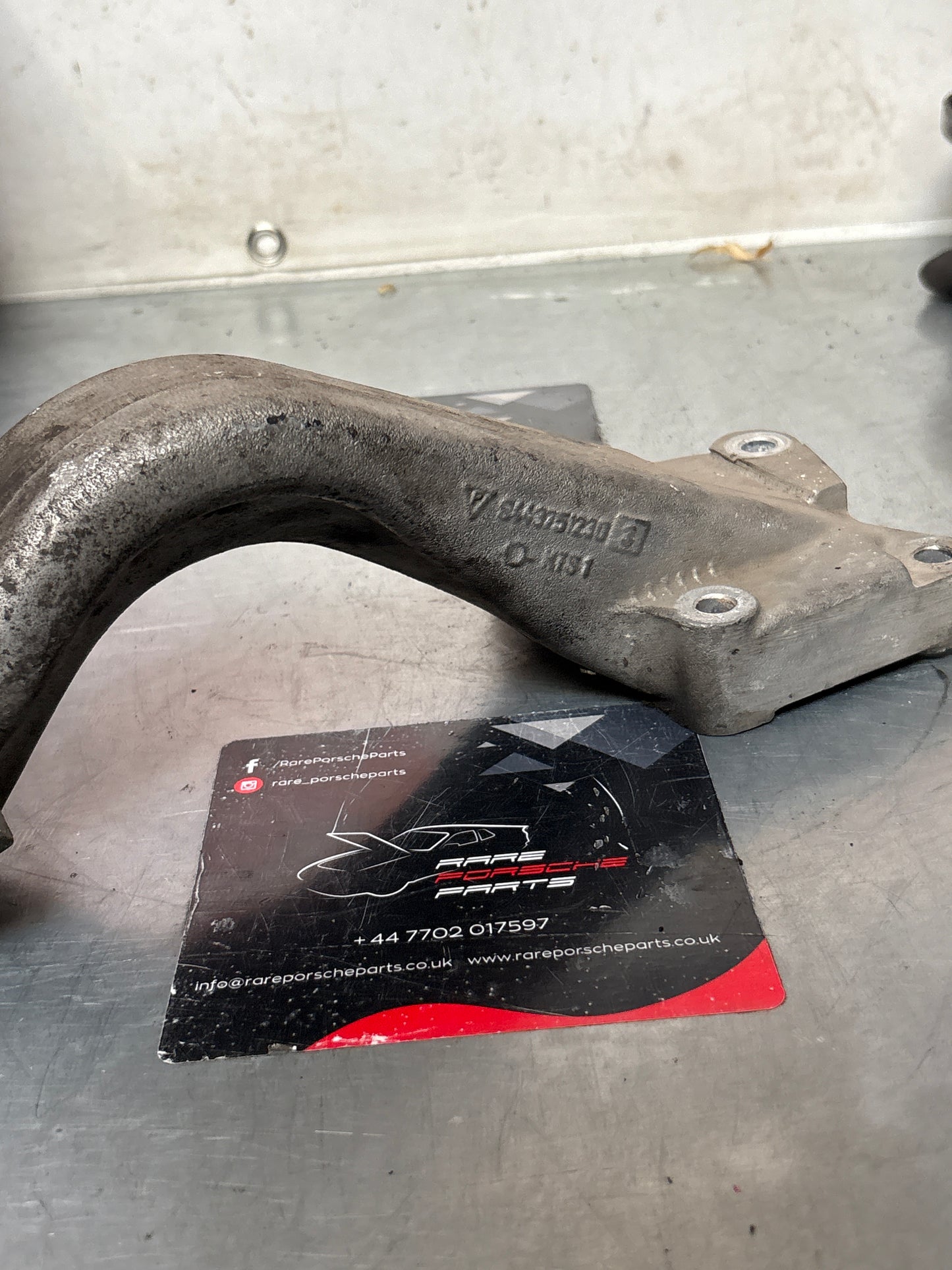 Porsche 924 S / 944 engine carrier bracket, used 94437512303