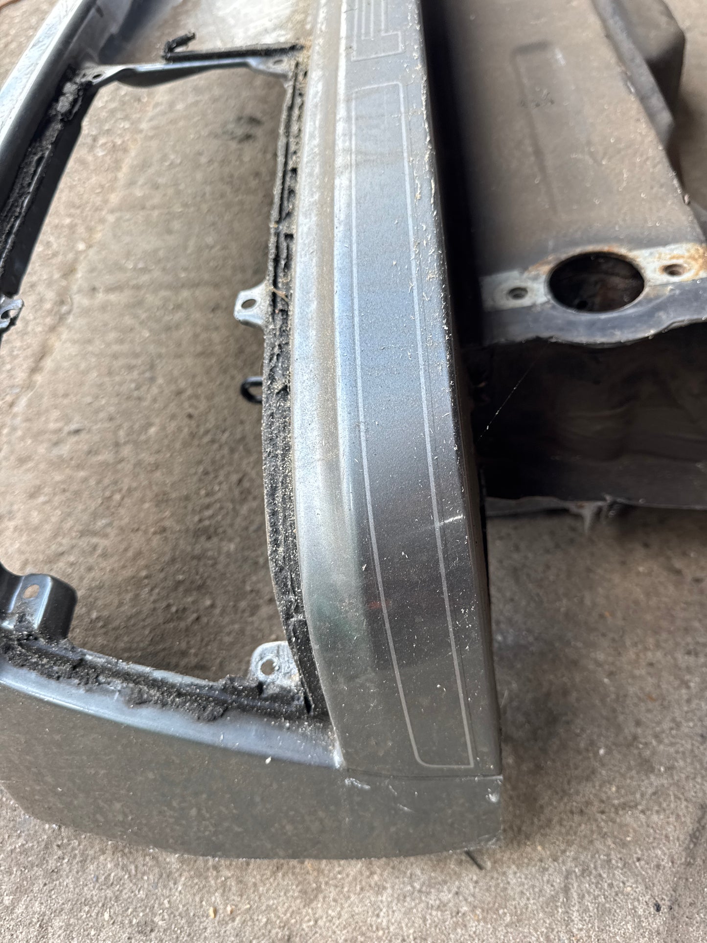 Porsche 944 S2 rear end cut, 94450303701, used