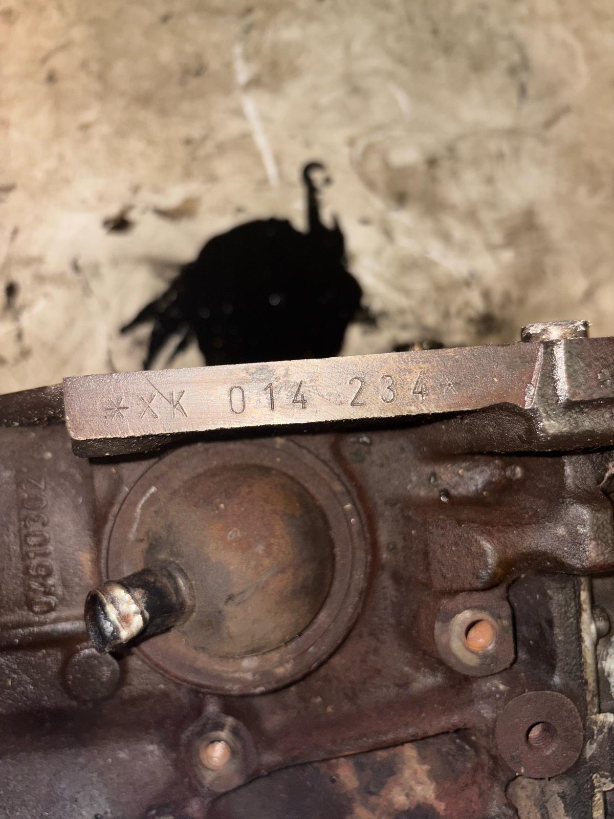 Porsche 924 2.0 XKshort block, used