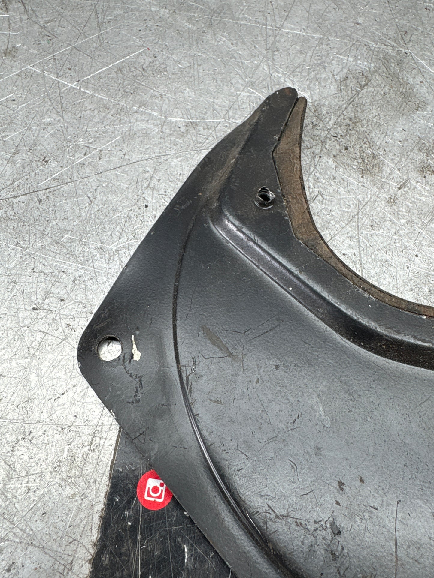 Porsche 944 left side speaker mounting, used