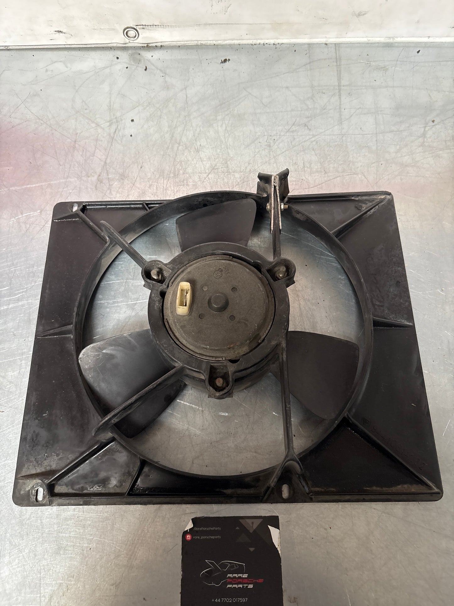 Porsche early 944 / 924 radiator fan, used 94410614102 / 94462402101