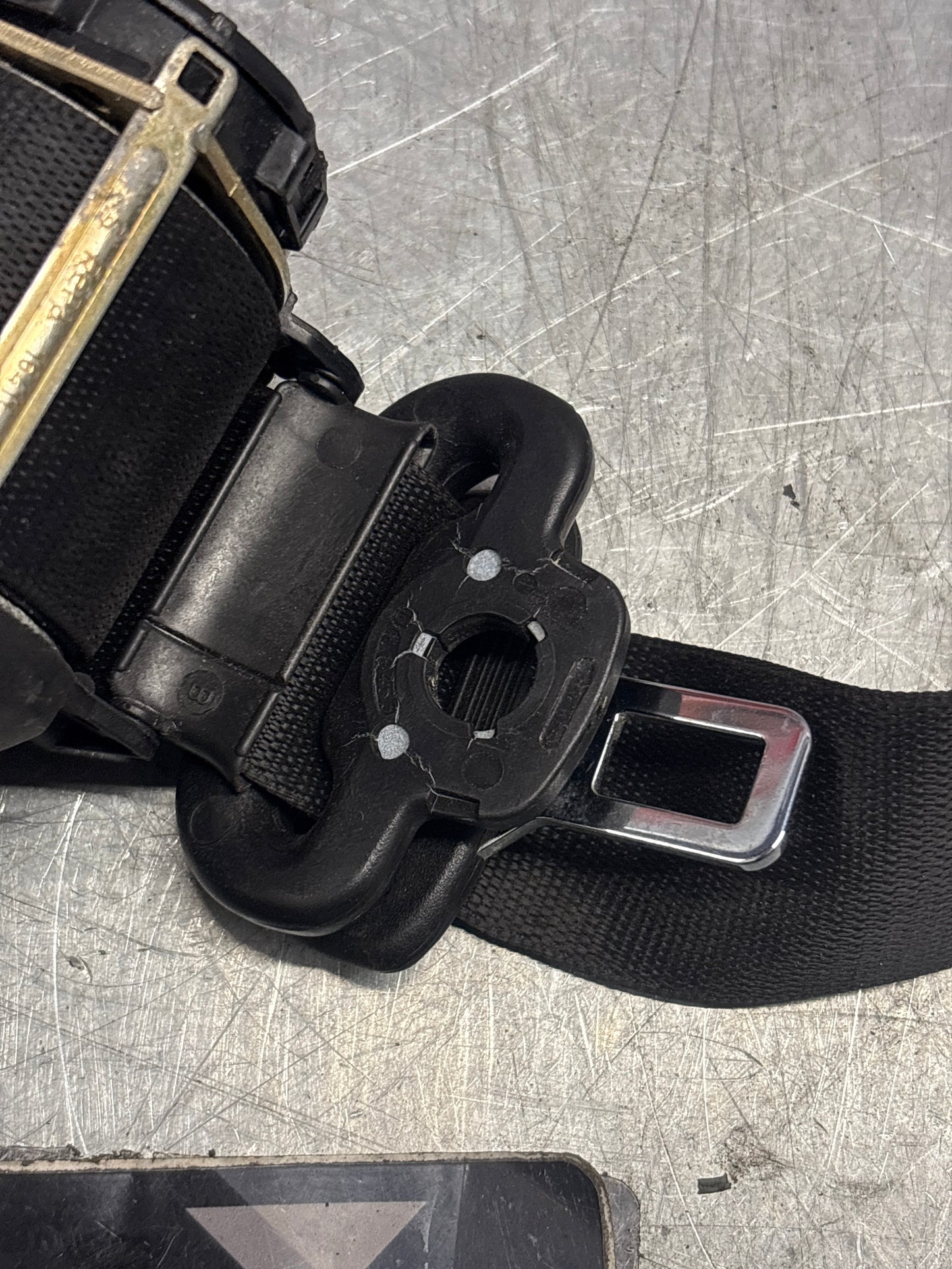 Porsche 911 996 rear left seatbelt, used 99680303503