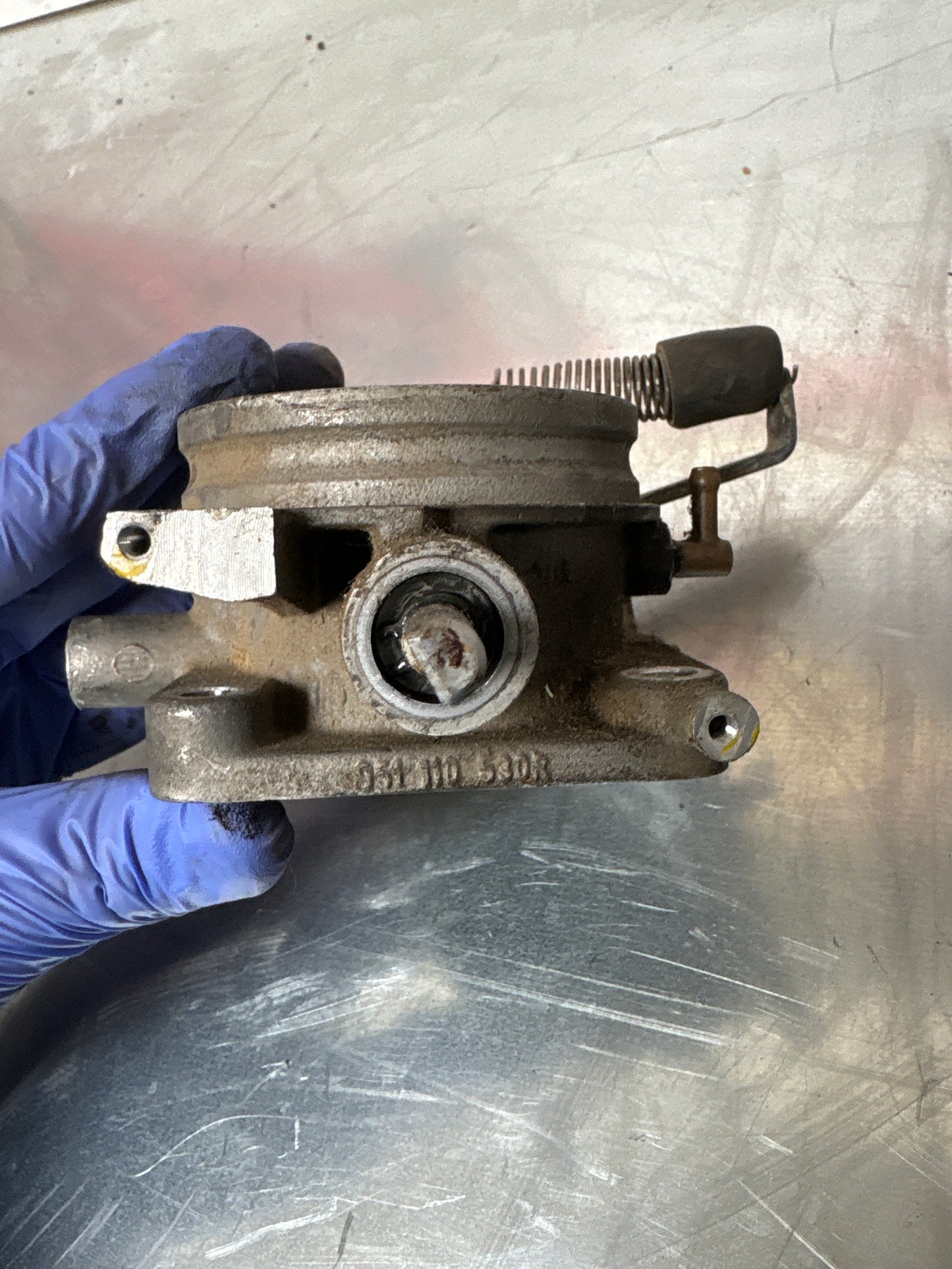 Porsche 944 Turbo Throttle Body Butterfly Valve 951110530R, used