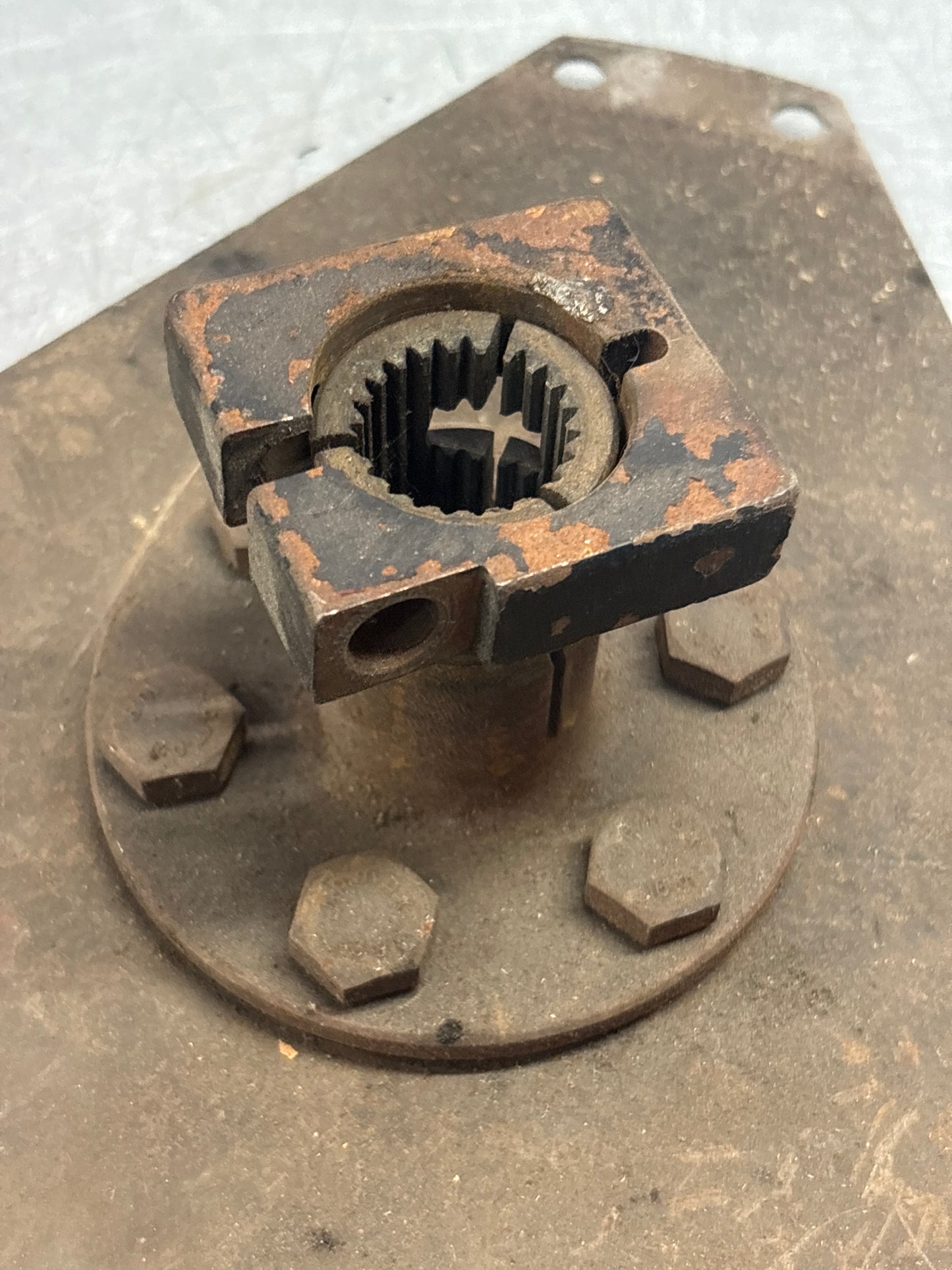 Porsche 928 1978-1982 3 speed automatic single plate flange disc, used 92211604103