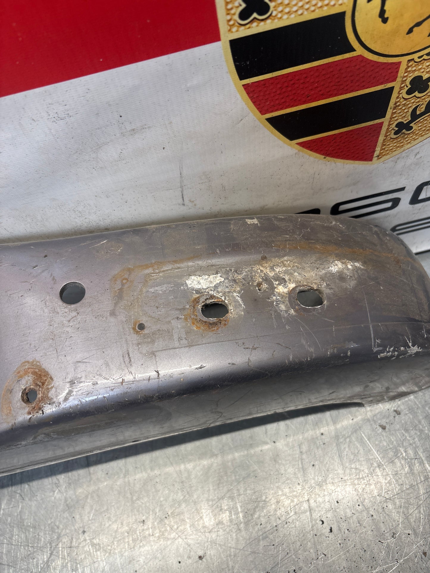 Porsche 911 930 rear bumper, used 93050511201