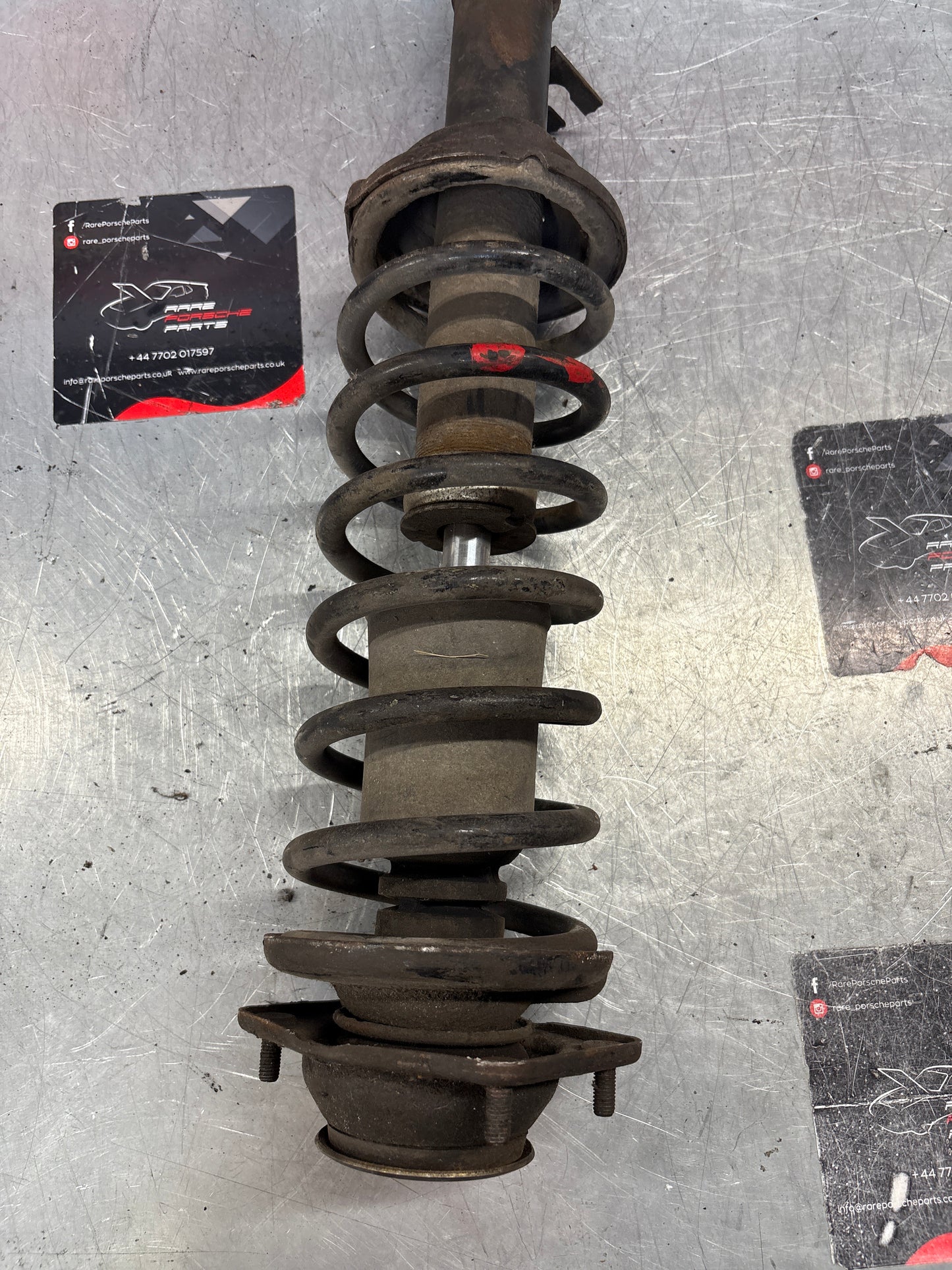 Porsche 924 Front shock absorber, used 477412031E
