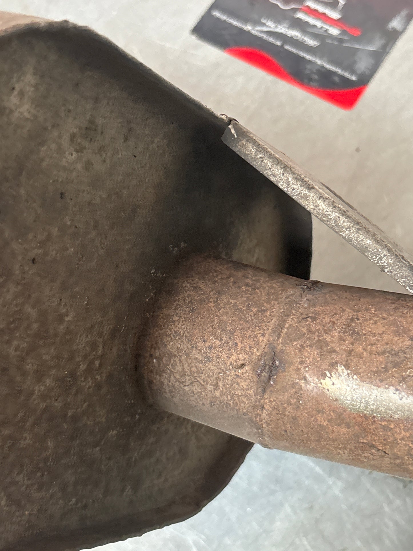 Porsche 944 S S2 aftermarket exhaust system rear muffler, used 94411104103