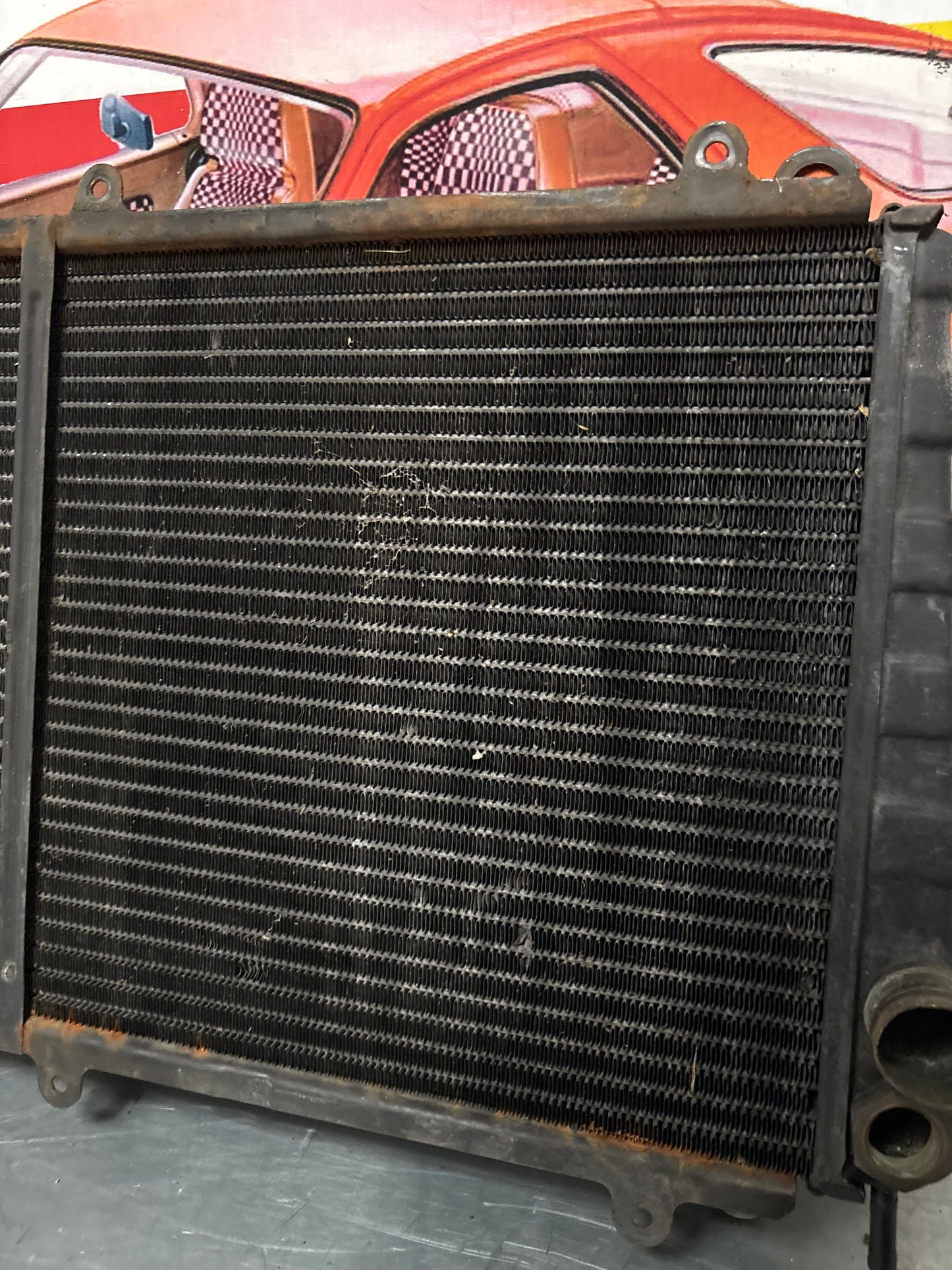 Porsche 924 radiator used 477121251A pressure tested