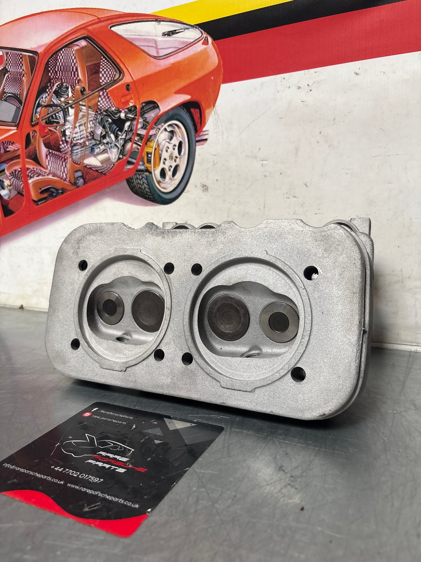 Porsche 914 1.7 Cylinder head, refurbished 021101371B