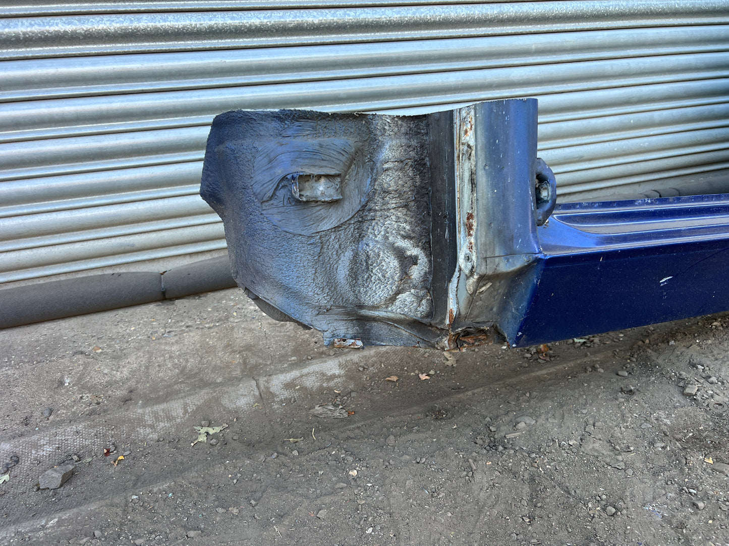 Porsche 944 left side cut, rear fender with sill 94450390303, 94450361102