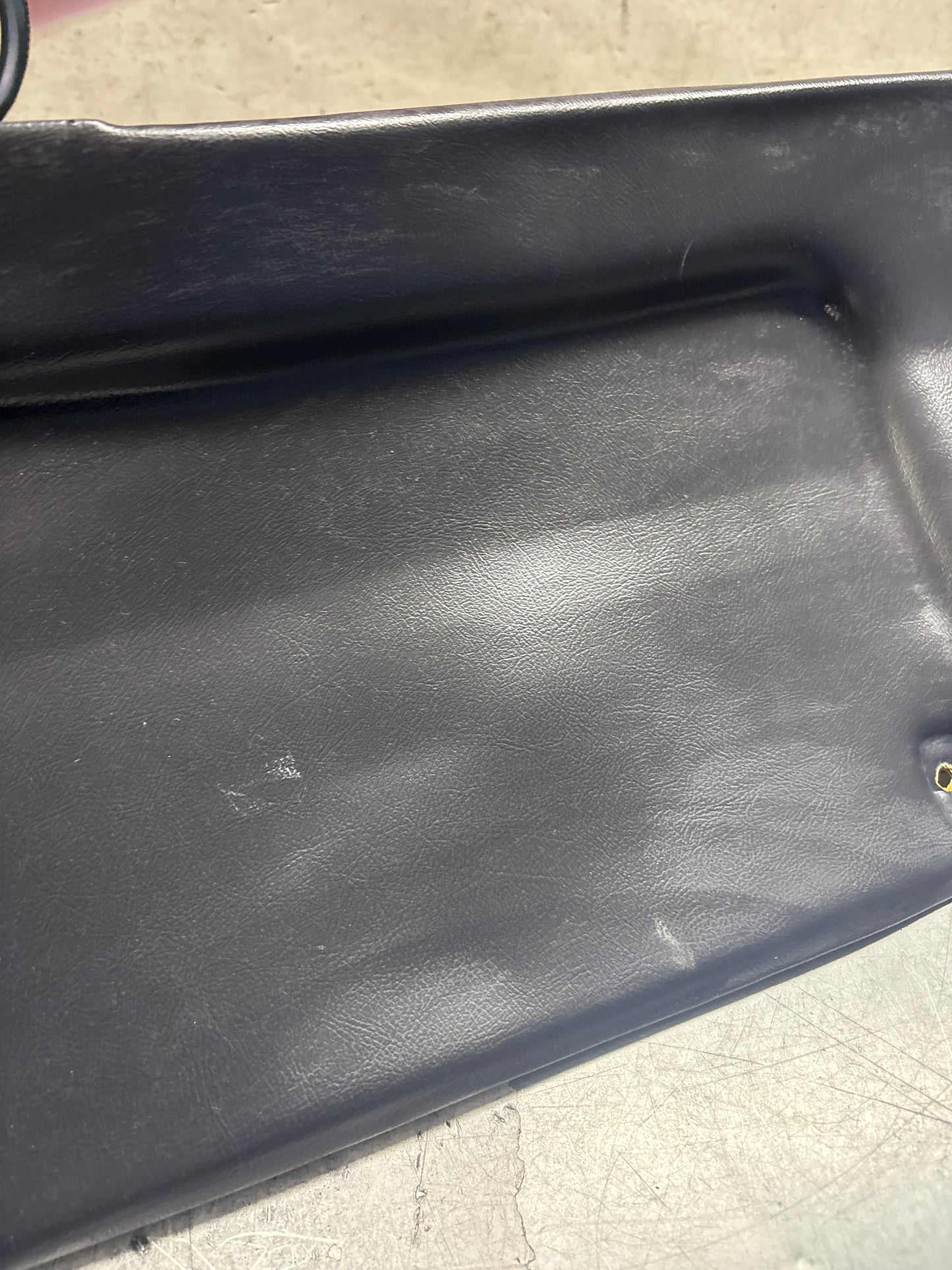 Porsche 928 sunroof mechanism cover trim, used, black 92855552702
