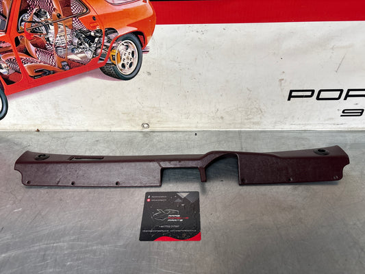 Porsche 928 tailgate interior trim, used, burgundy 92855504705