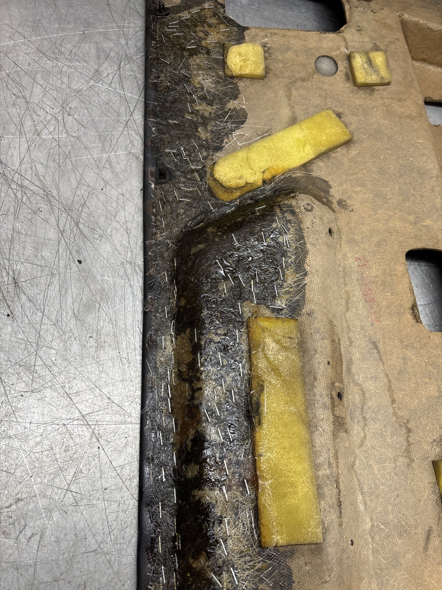 Porsche 924 944 -85.5 pair of Used RHD black door cards, 478867011 / 478867012