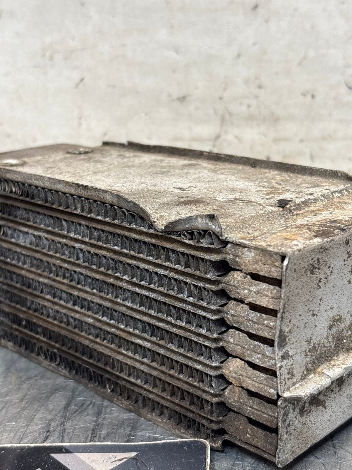 Porsche 914 oil cooler, used 021117021B