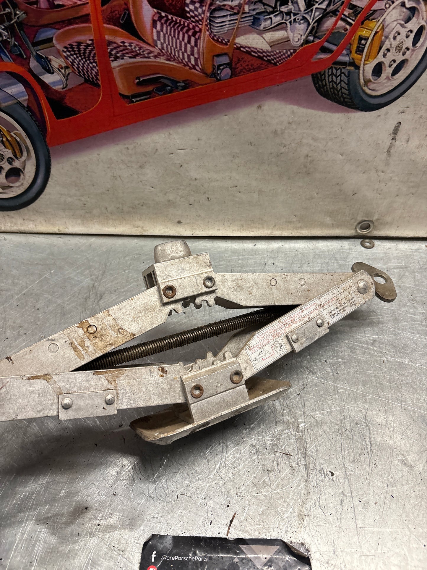 Porsche 944 / 944 Turbo spare tire jack lift, used