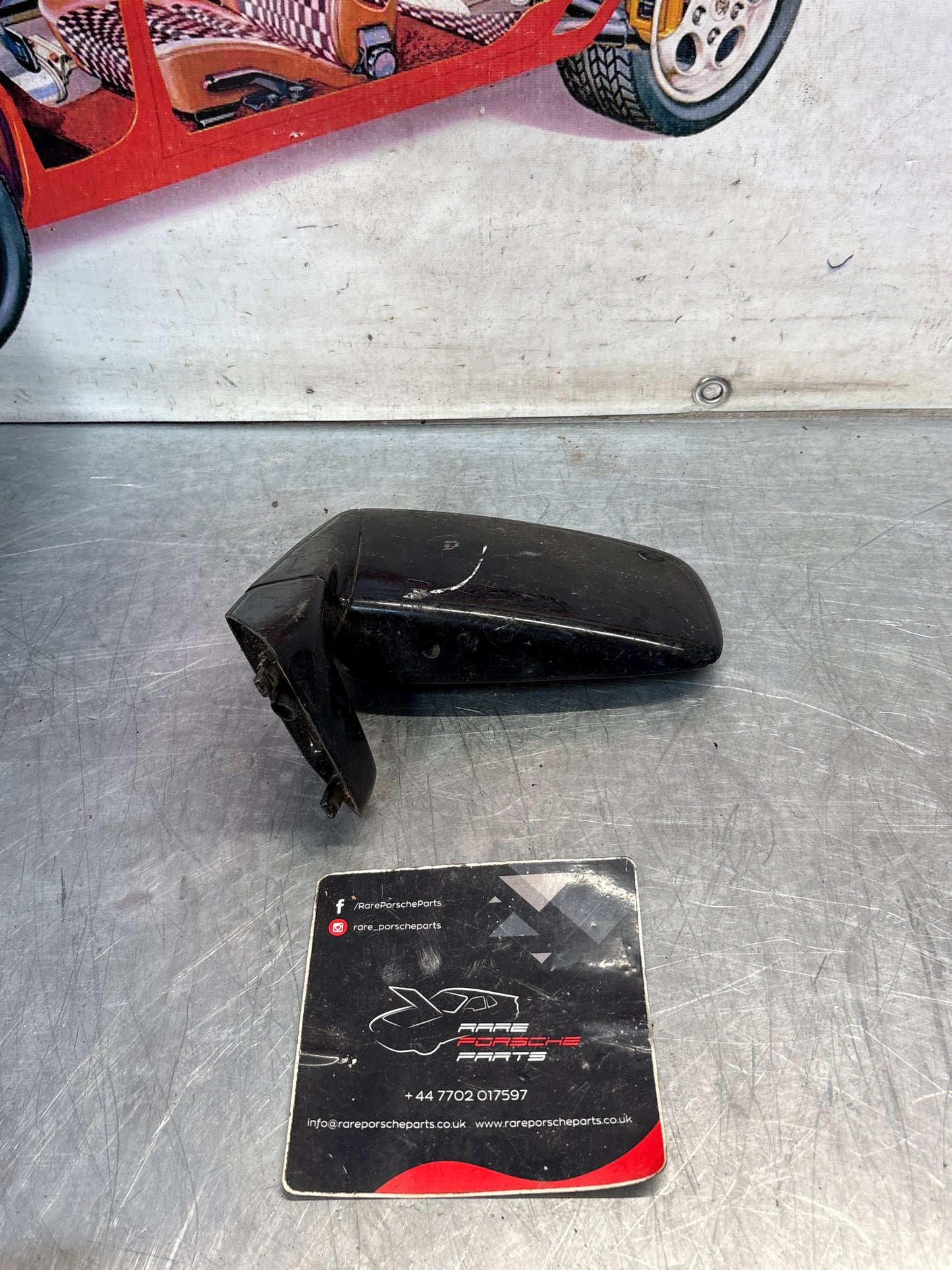 Porsche 928 944 924 left side mirror housing 92873102306