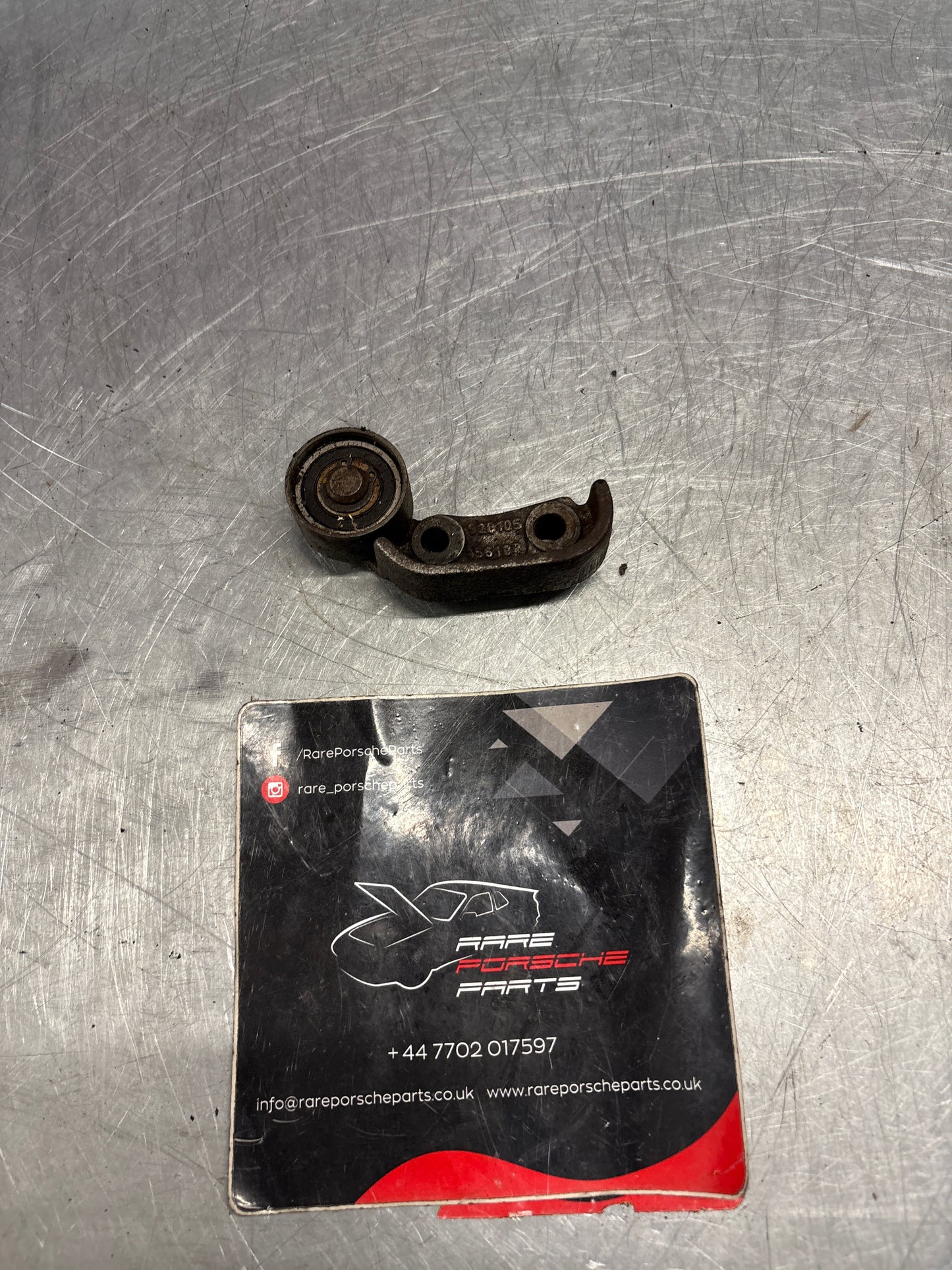 Porsche 928 tension roller pulley, used 9281055610R