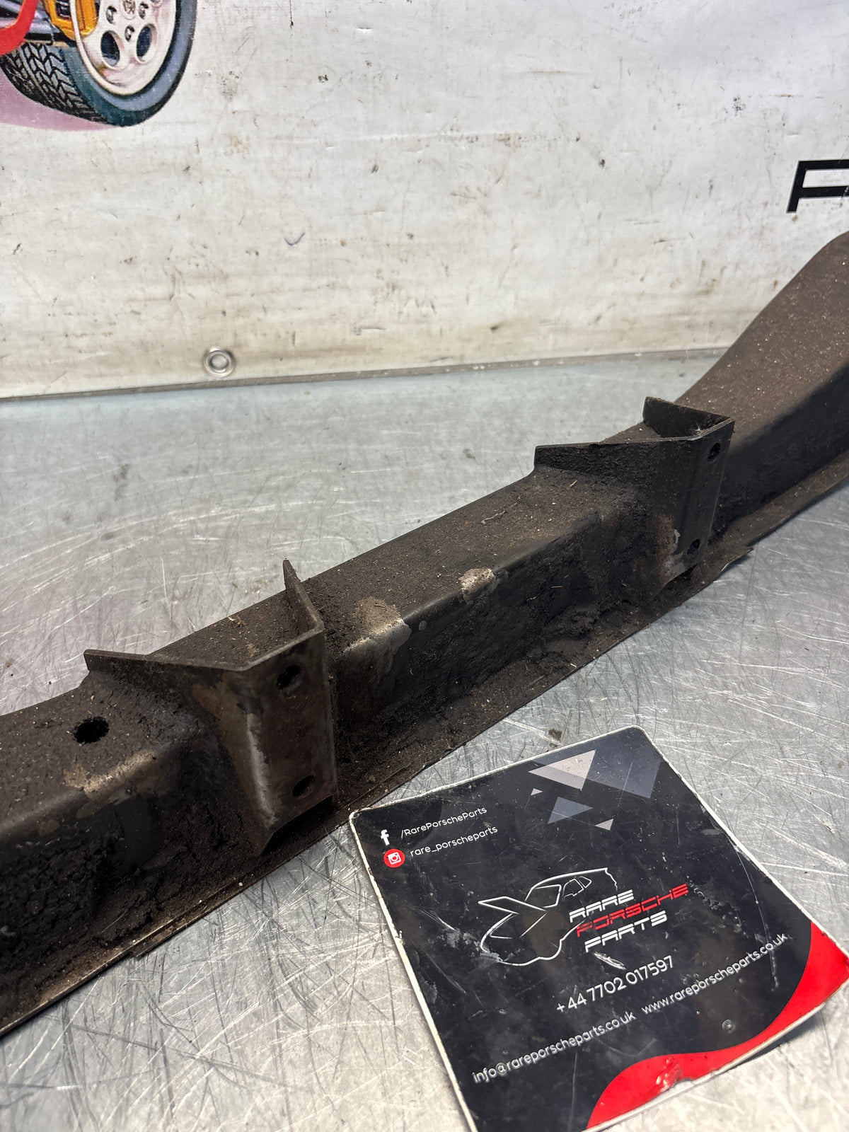 Porsche 924 engine cross member, used 477407321J