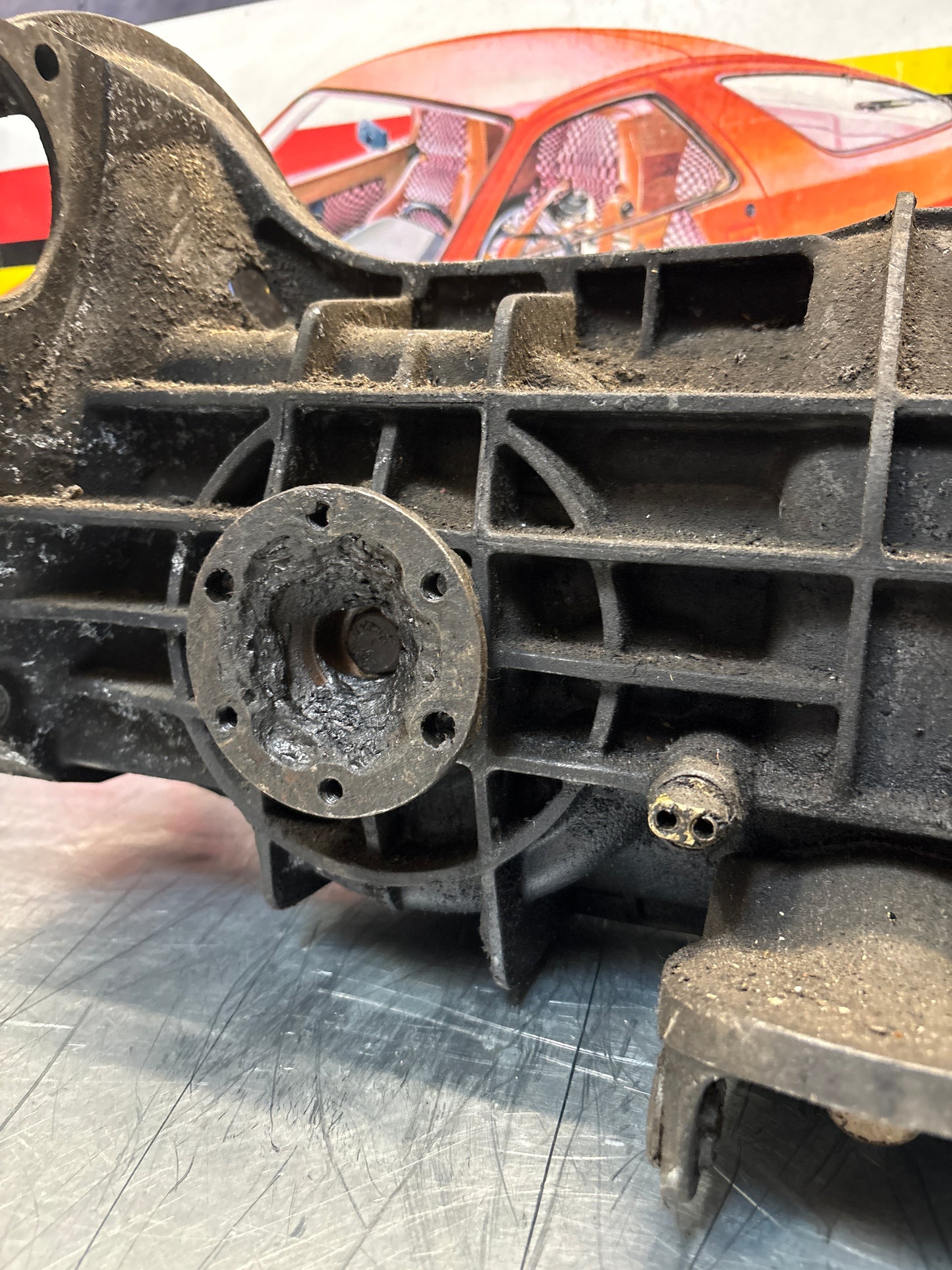 Porsche 914 transmission, used, for spares or repair unknown condition HA0053330