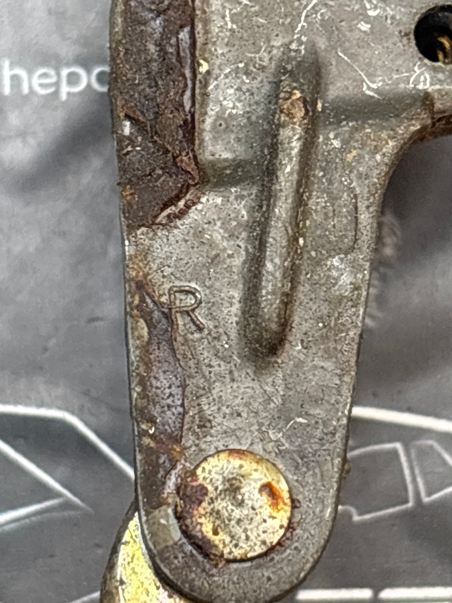 Porsche 944 right O/S outer Door Handle linkage, 94453726202, used