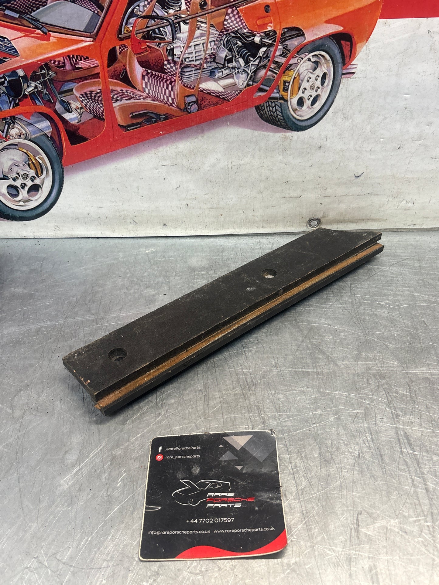 Porsche 928 foot support lower part, used 92855106602