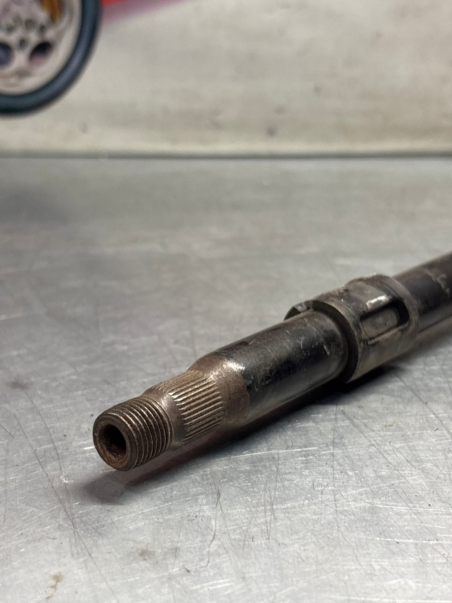Porsche 924 / 924S / 944 LHD steering coloumn shaft, used 94434701904