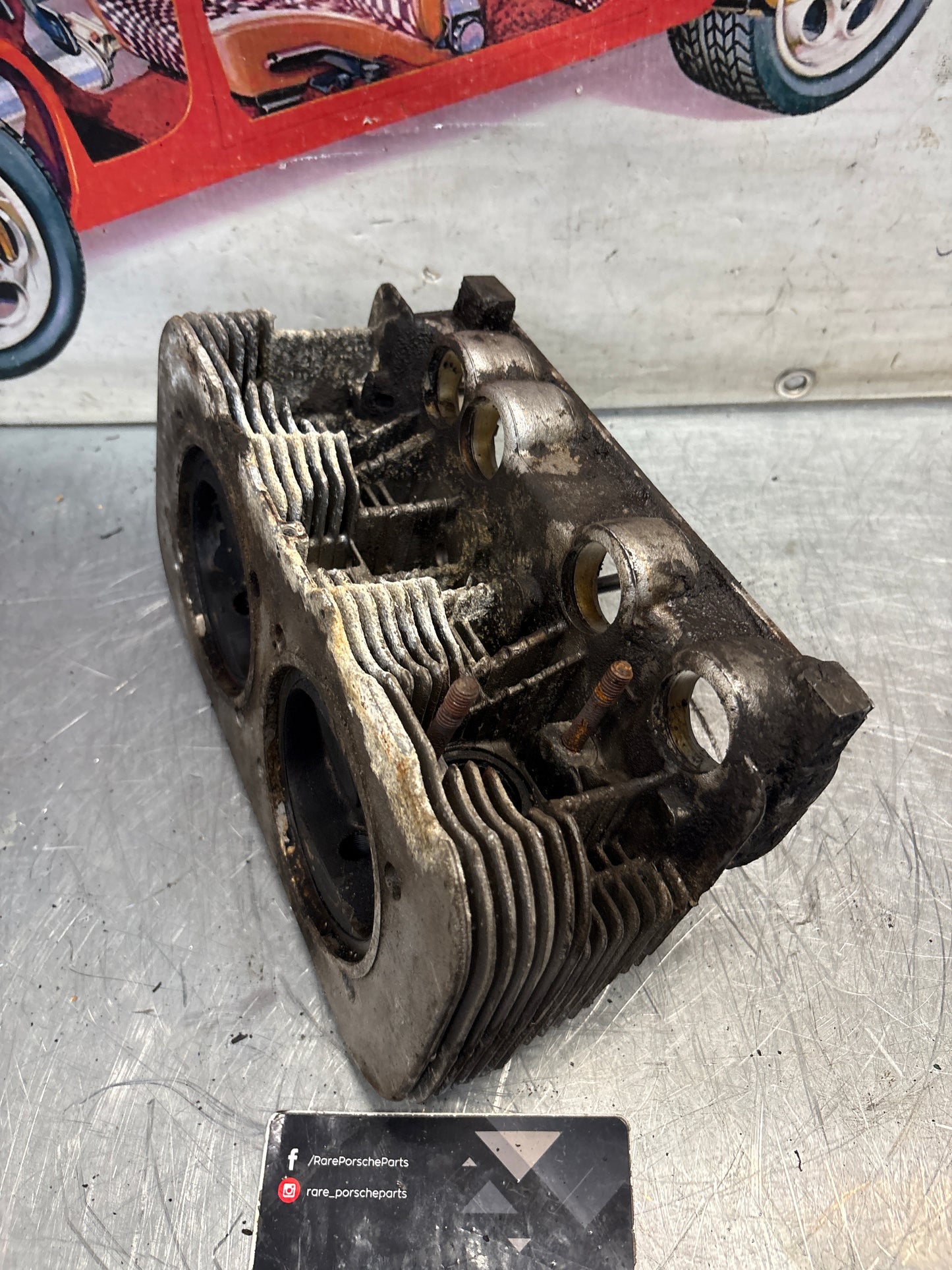 Porsche 914, cylinder head, used 021101371S