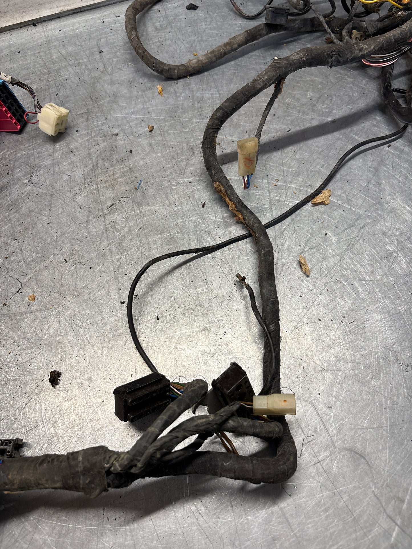 Porsche 944 Turbo 86- LHD Interior / Dashboard wiring loom, used 95161200604