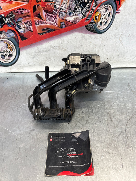 Porsche 968 right headlight swivel frame, for spares or repair 94475057200 / 94475057400 / 94475037800