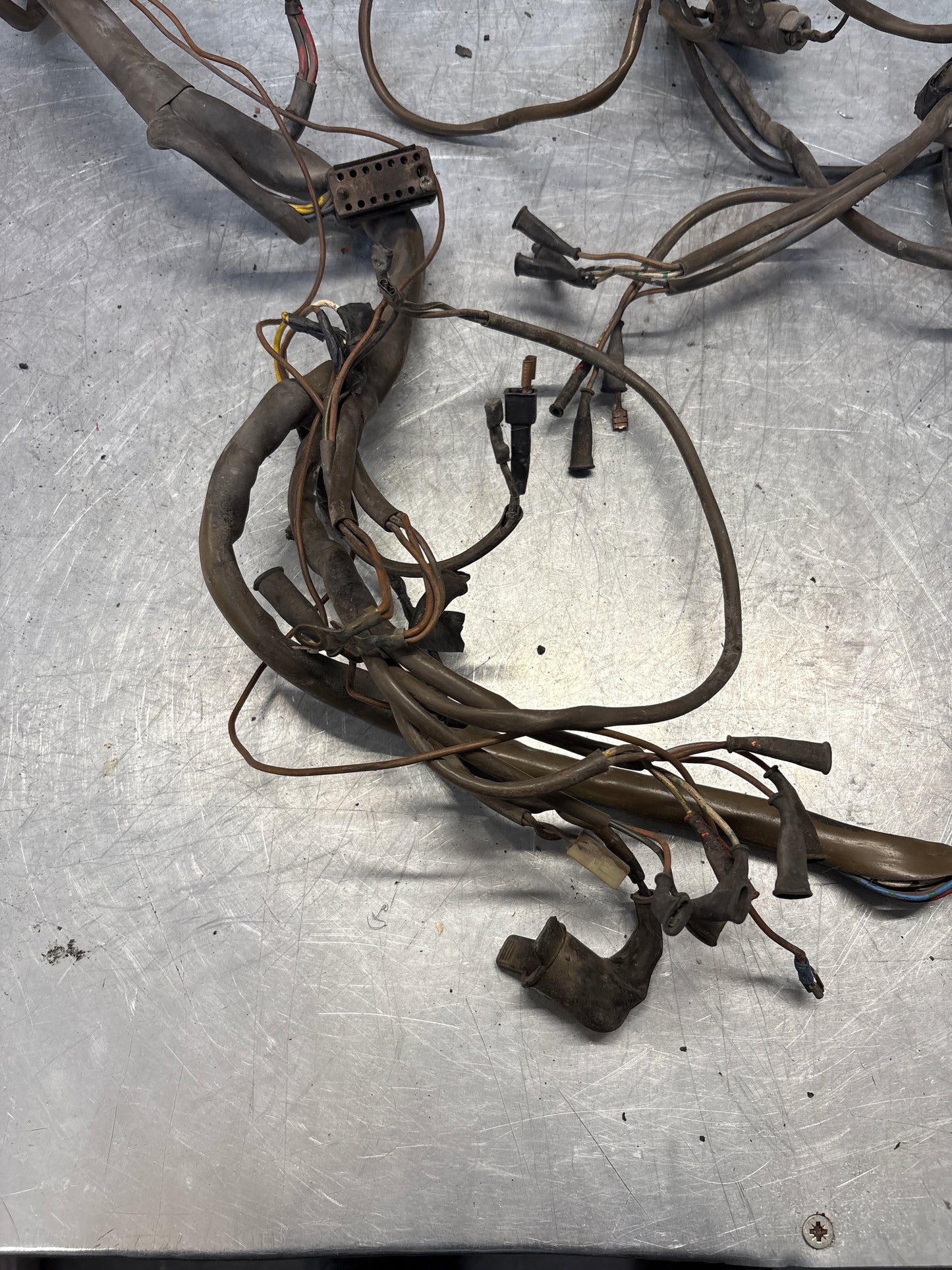 Porsche 928 S engine bay wiring loom, LHD, Spares or repair 92861200106
