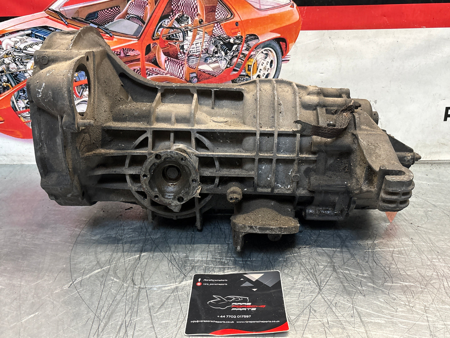 Porsche 914 transmission, used, for spares or repair unknown condition, code is not visible