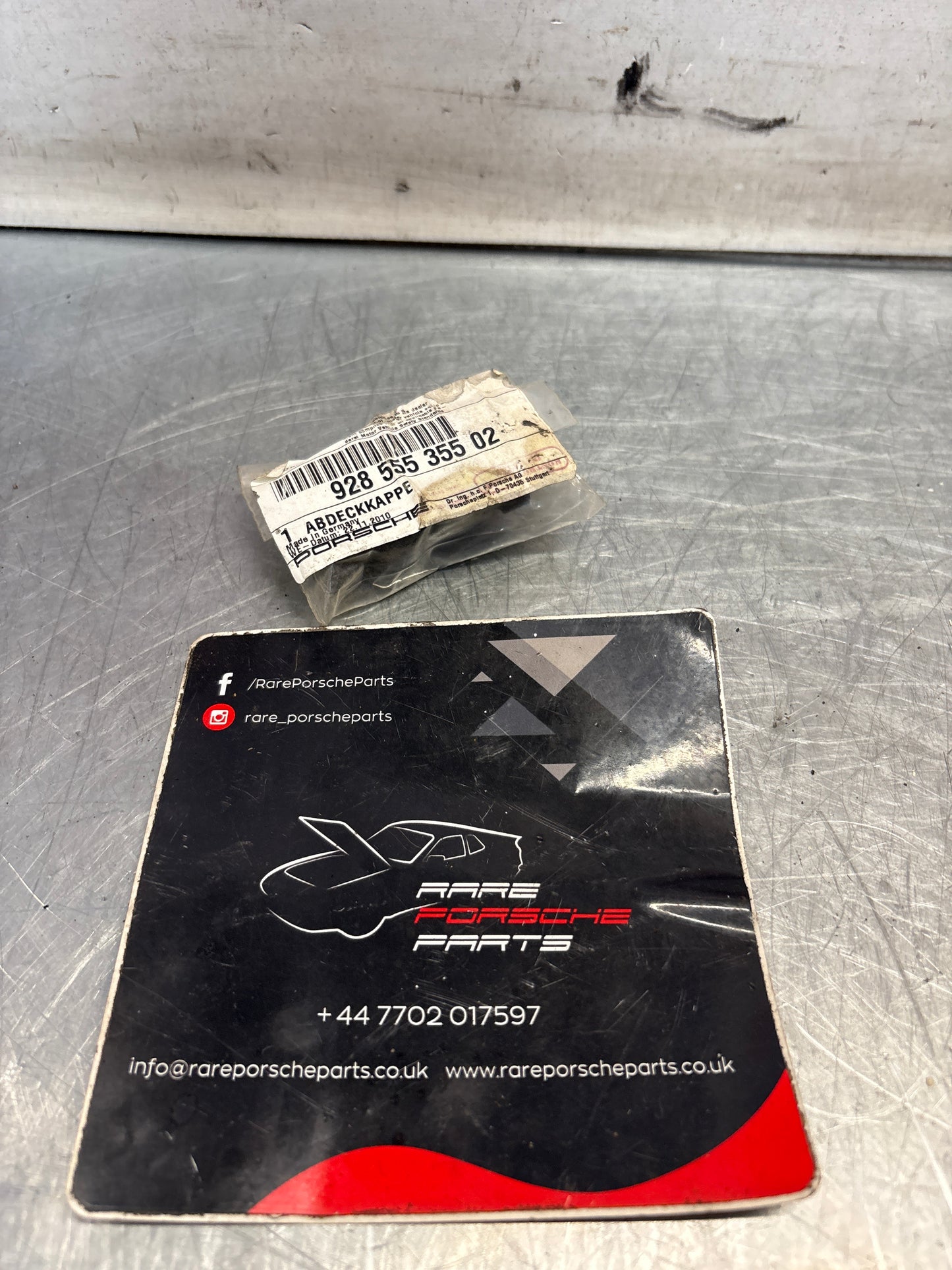 Porsche 928 roof lining cover, genuine 92855535502