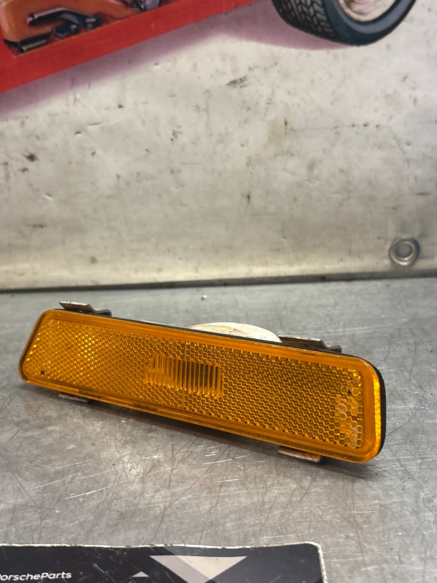 Porsche 928 Front right sidemarker, used 92863141203