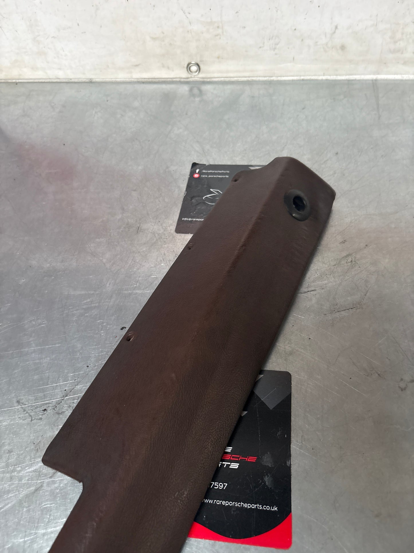 Porsche 928 tailgate interior trim, used, brown 92855504705