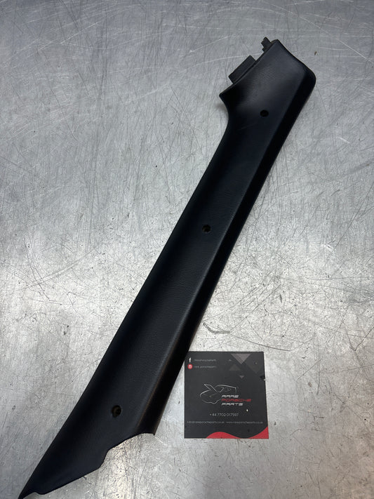 Porsche 944 Cabrio right A pillar cover 94155505410, dark blue