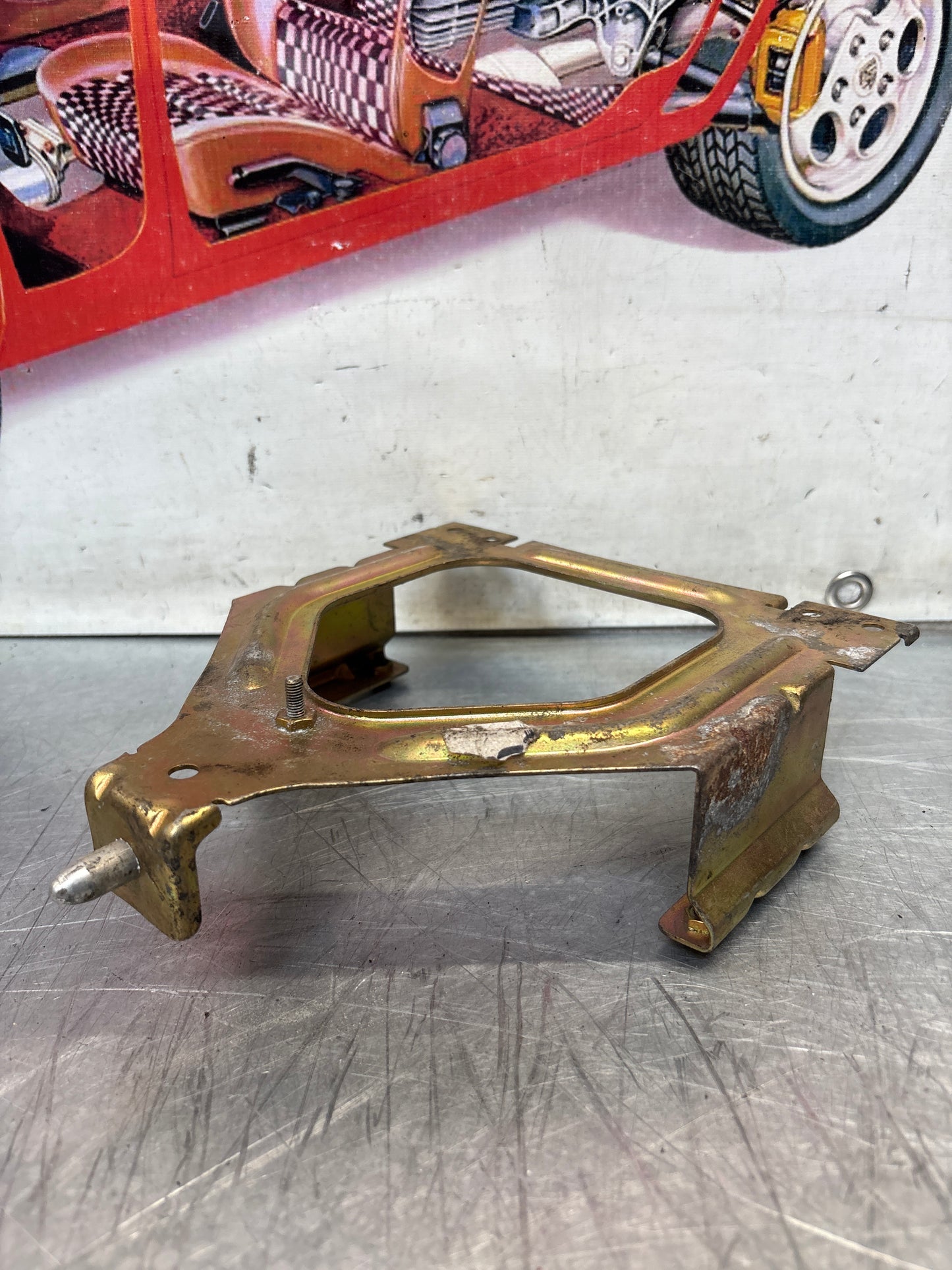 Porsche 928 ECU bracket, used 92861801000