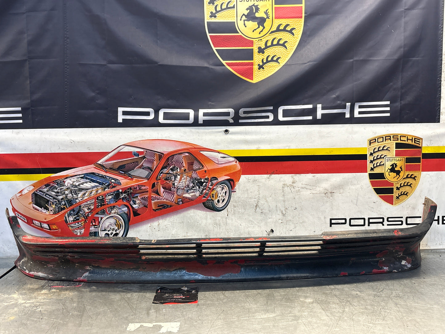 Porsche 924 Zender spoiler set, used