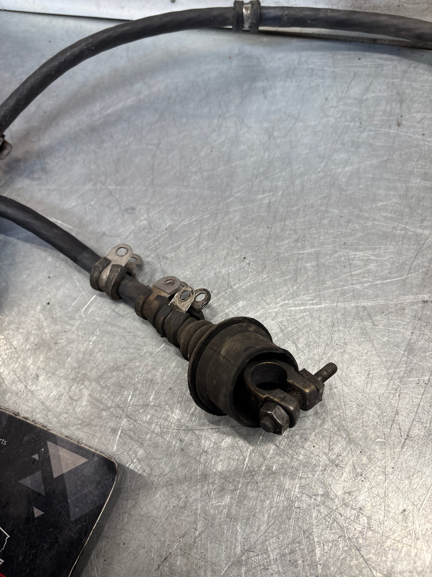 Porsche 928 LHD 78-82 battery starter cabel, used 92861200700
