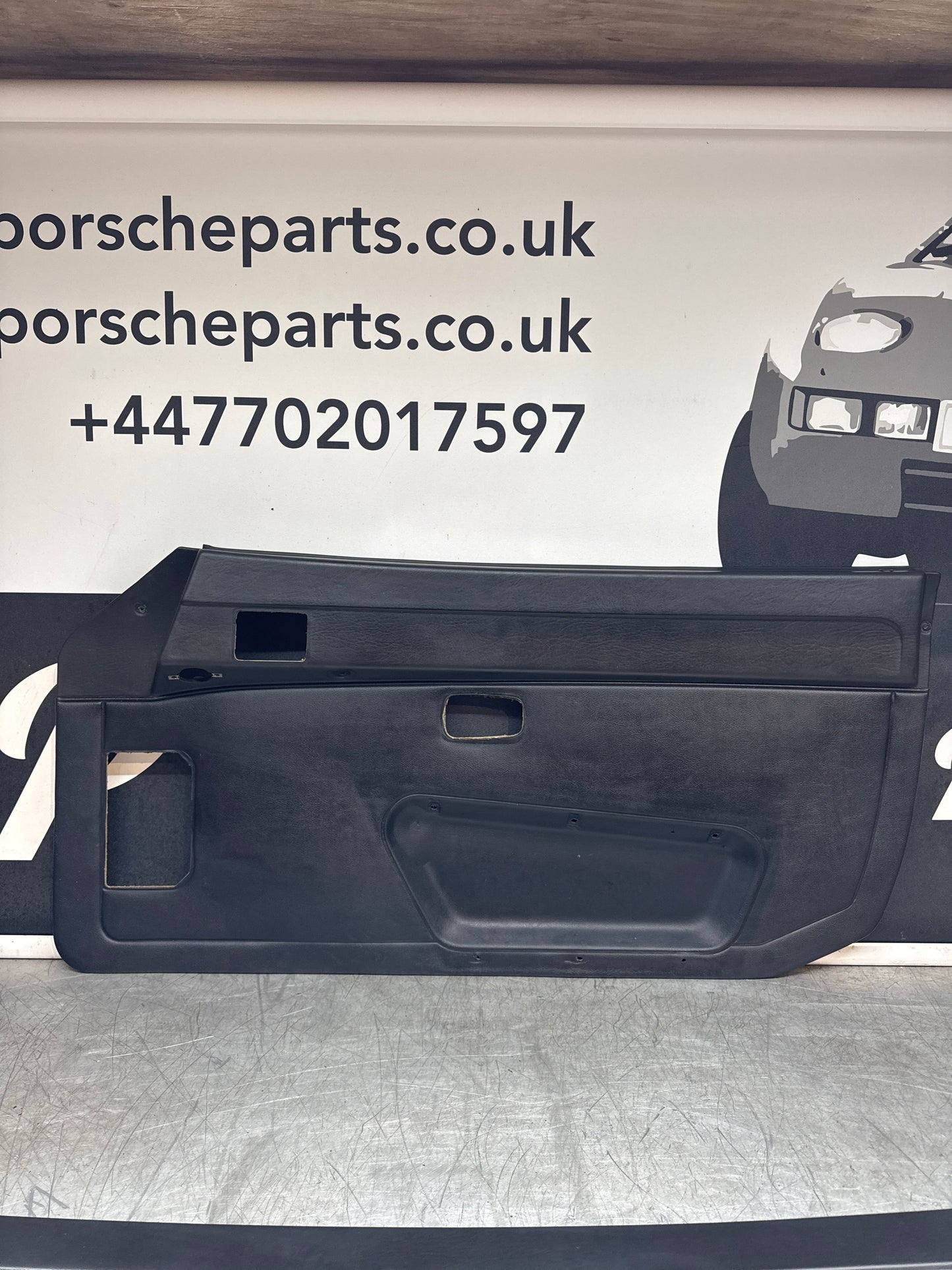 Porsche 924/ 924S/ Early 944  Door cards Pair, Black. Used. 478867011 / 478867012